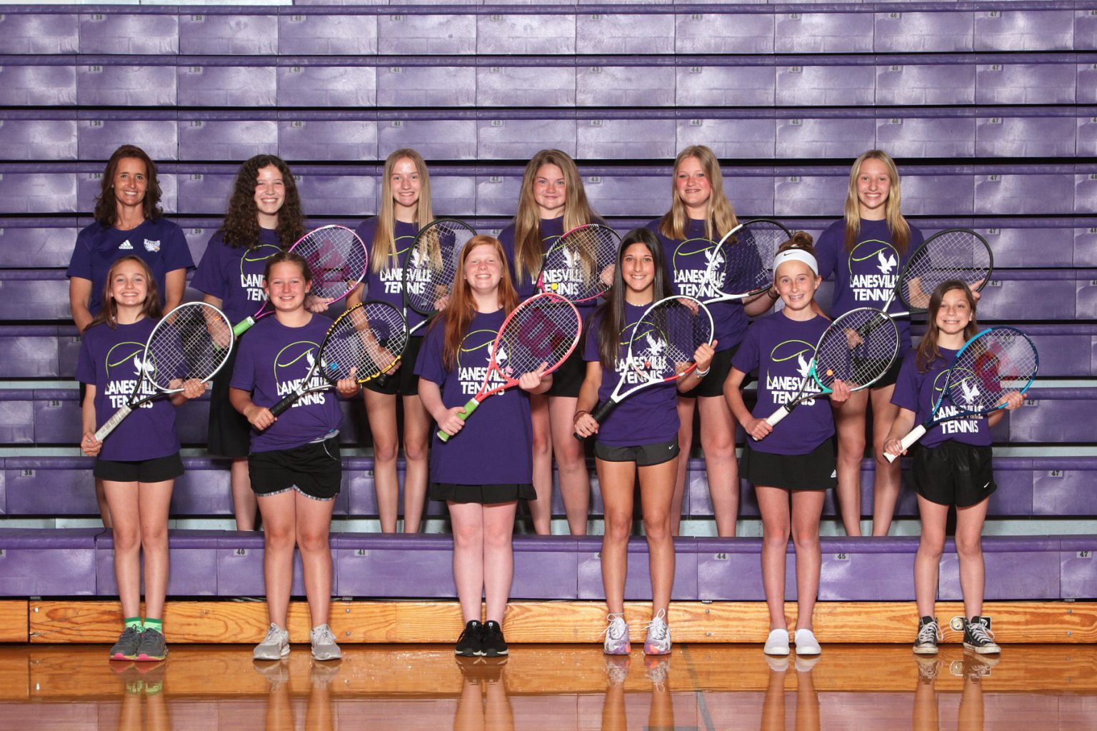 Lanesville jr high girls tennis