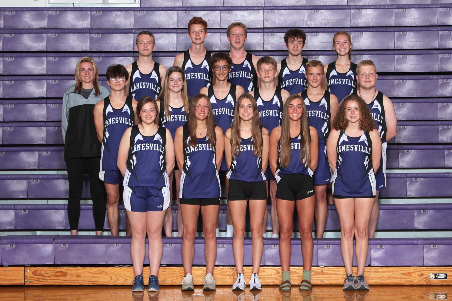 Lanesville high school track team