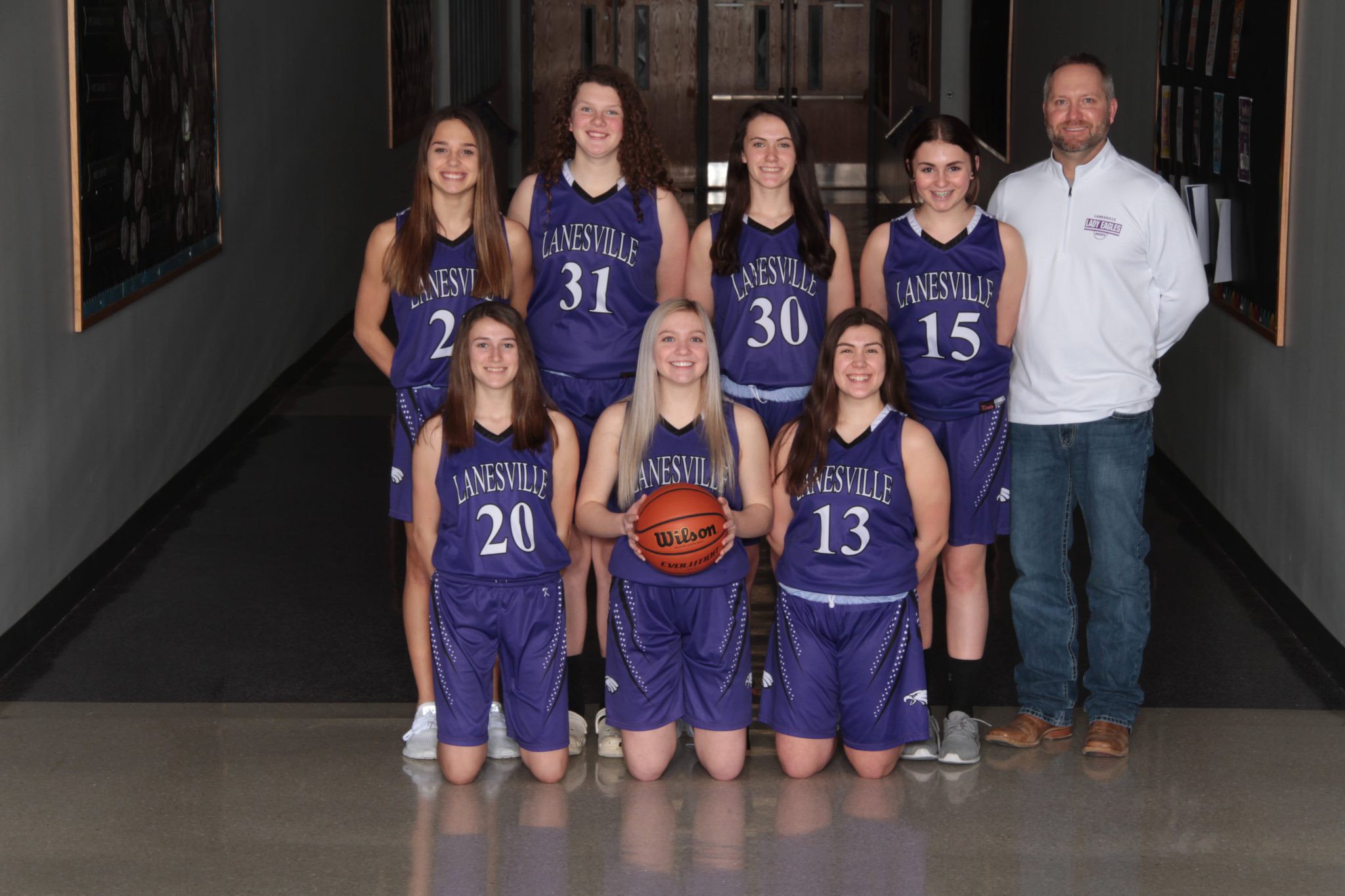 Lanesville 8th grade girls basketball