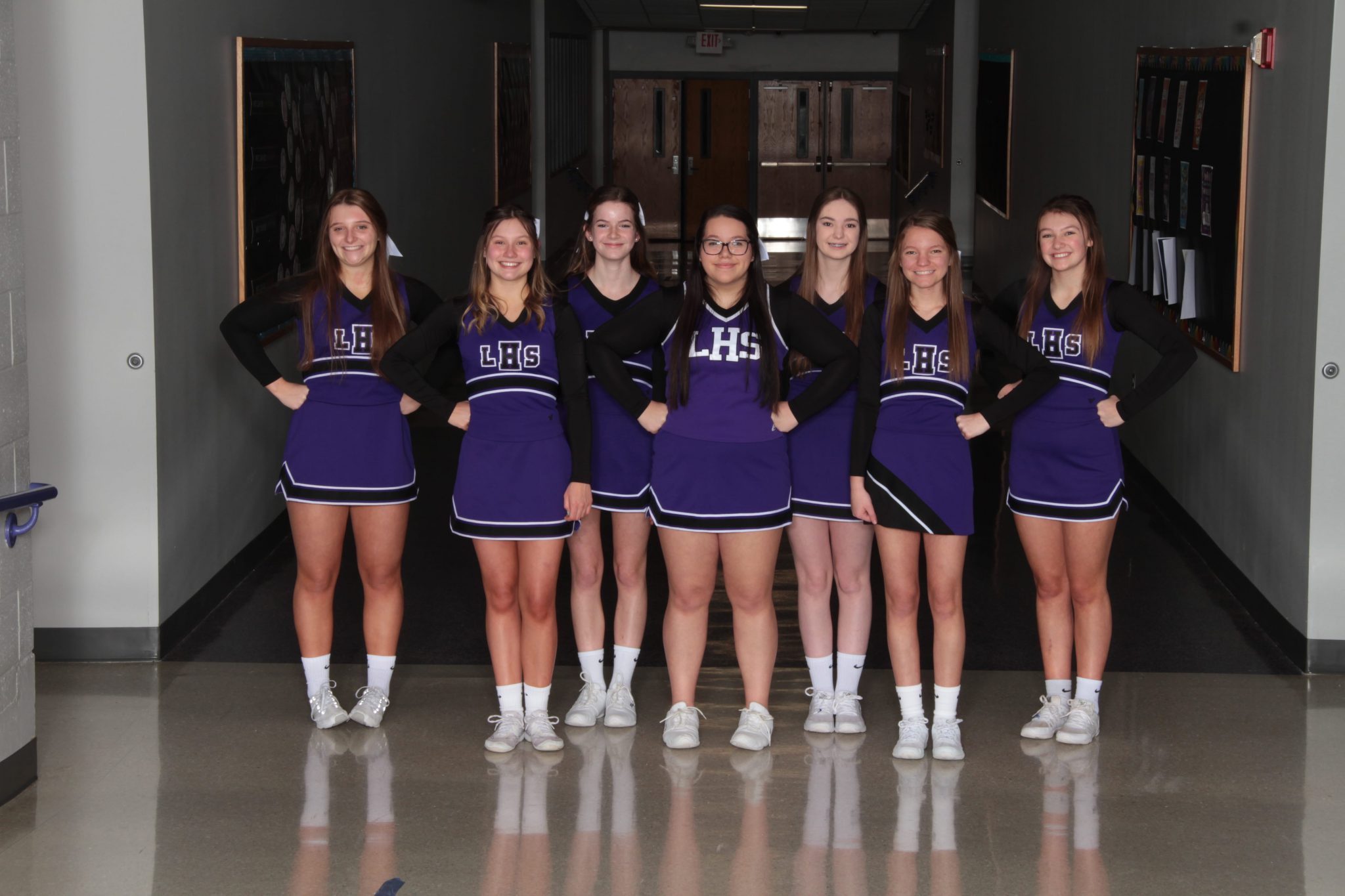 Lanesville junior varsity cheer